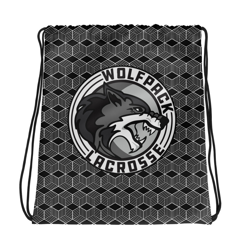 Wolfpack Lacrosse Drawstring Bag