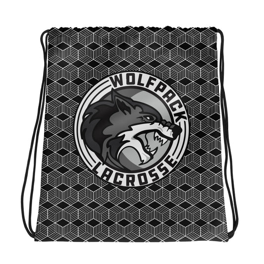 Wolfpack Lacrosse Drawstring Bag