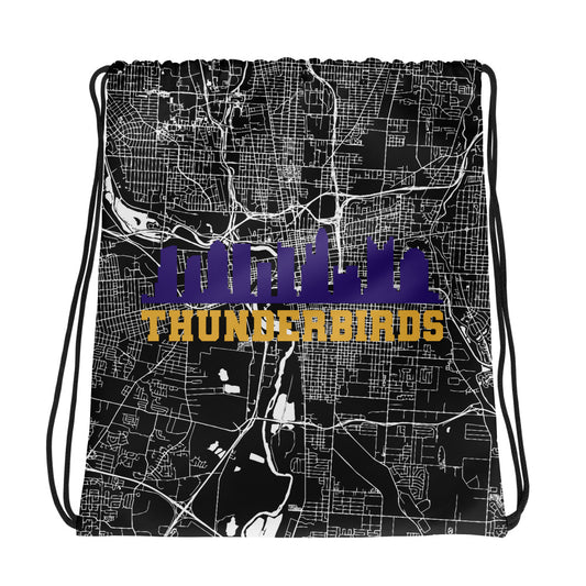 Thunderbirds Hockey Drawstring Bag | Columbus Map