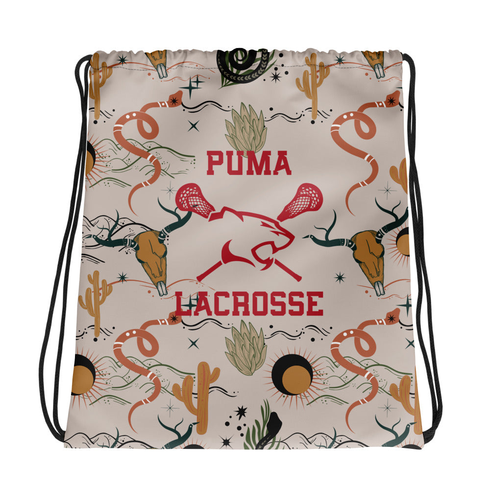 Puma Lacrosse Drawstring Bag | Desert