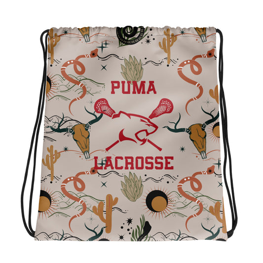 Puma Lacrosse Drawstring Bag | Desert