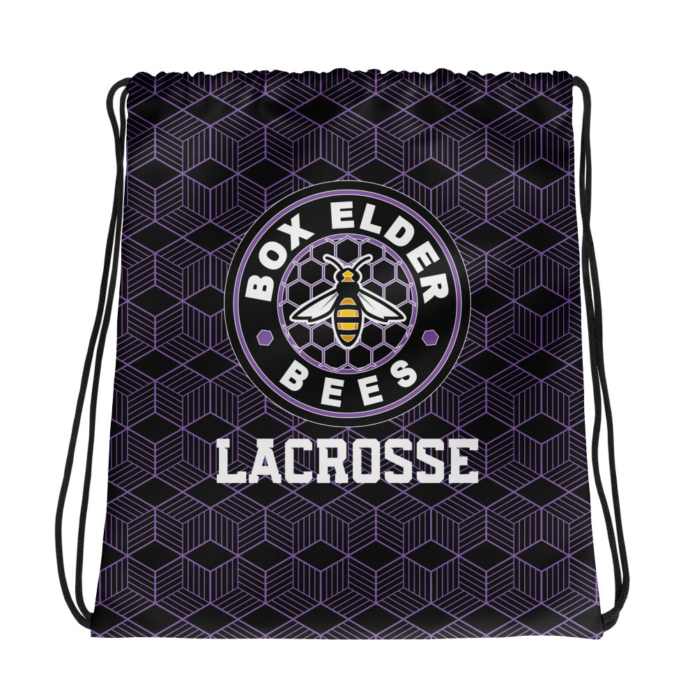 Box Elder Lacrosse Drawstring Bag