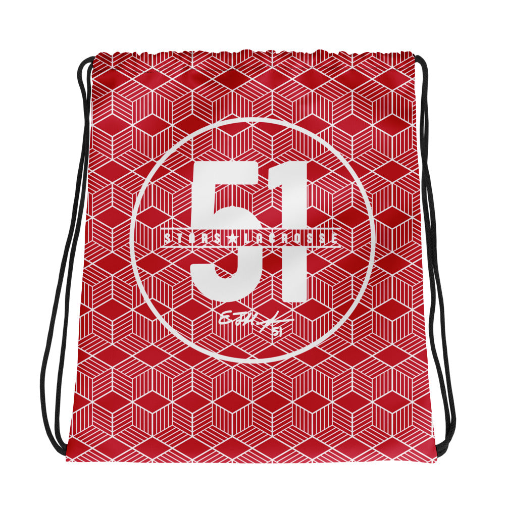 51 Stars Lacrosse Drawstring Bag