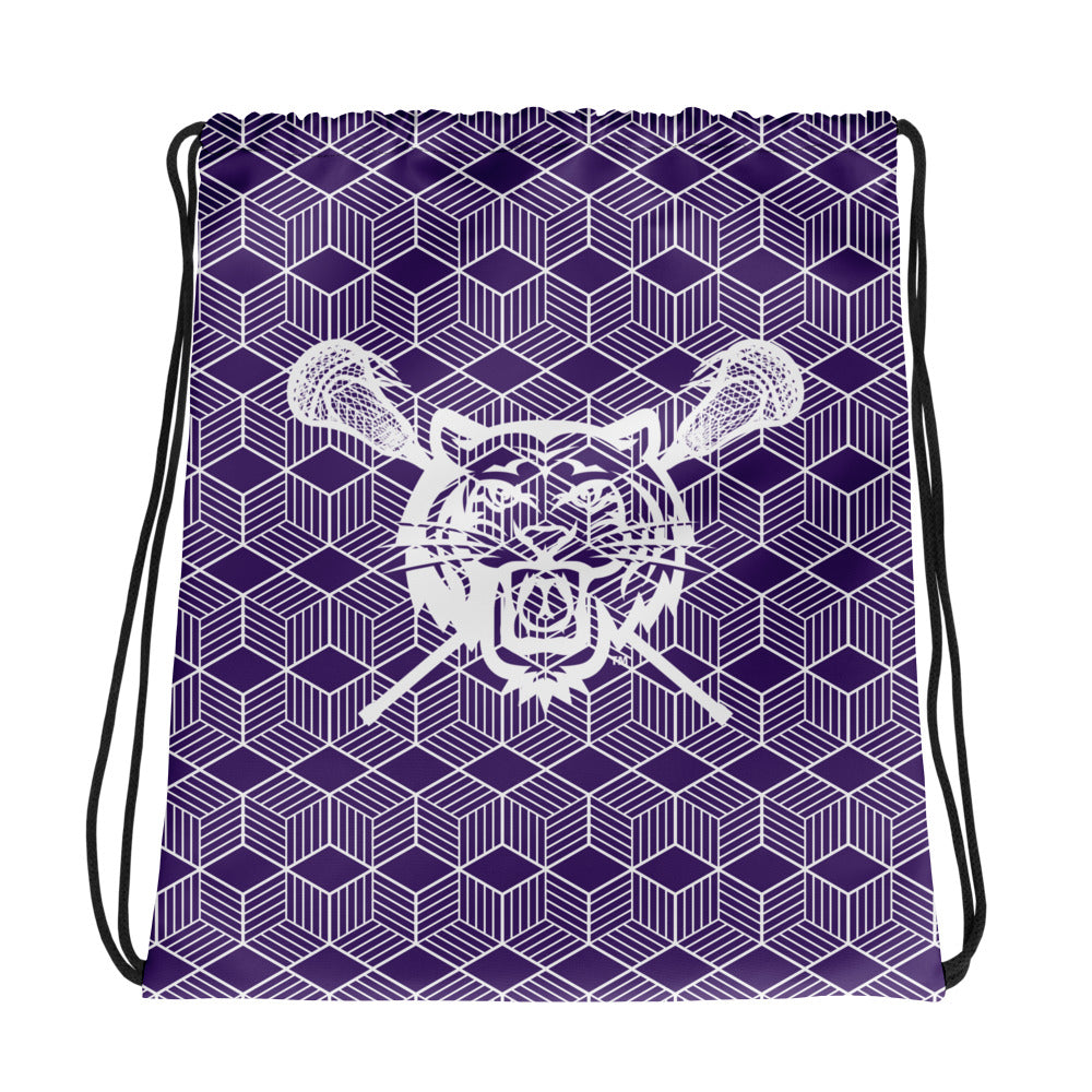 Tiger Lax Drawstring Bag