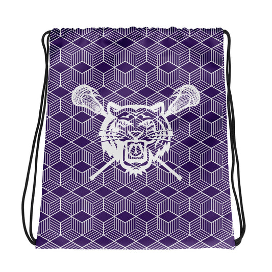 Tiger Lax Drawstring Bag
