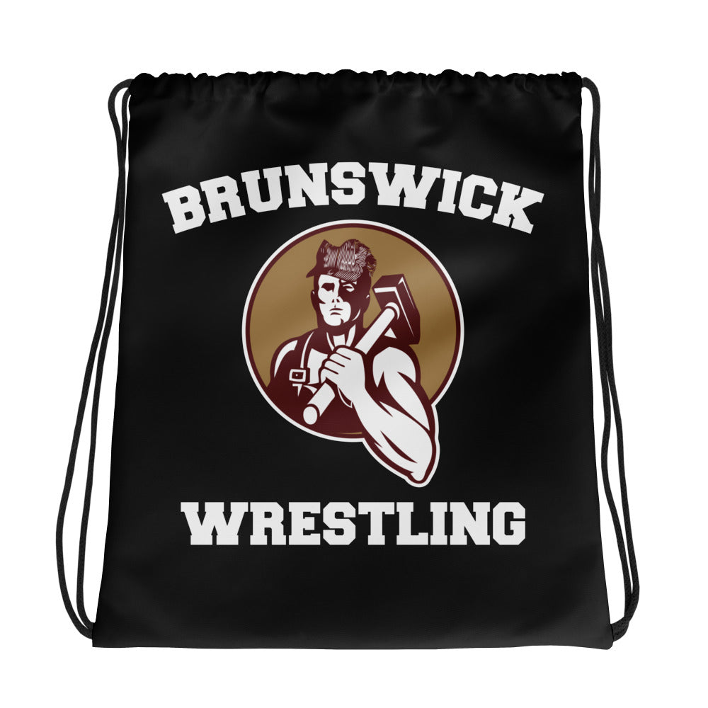 BJR Wrestling Drawstring Bag