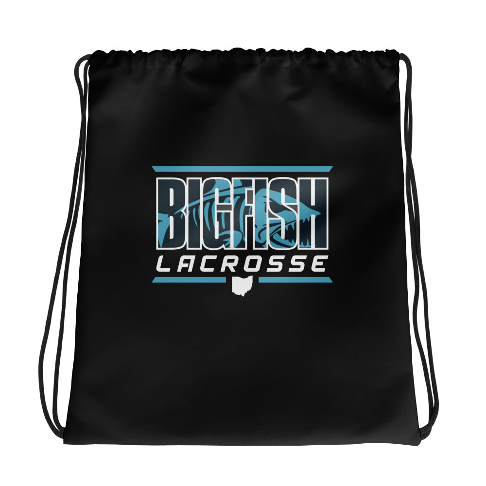 Big Fish Lacrosse Drawstring bag