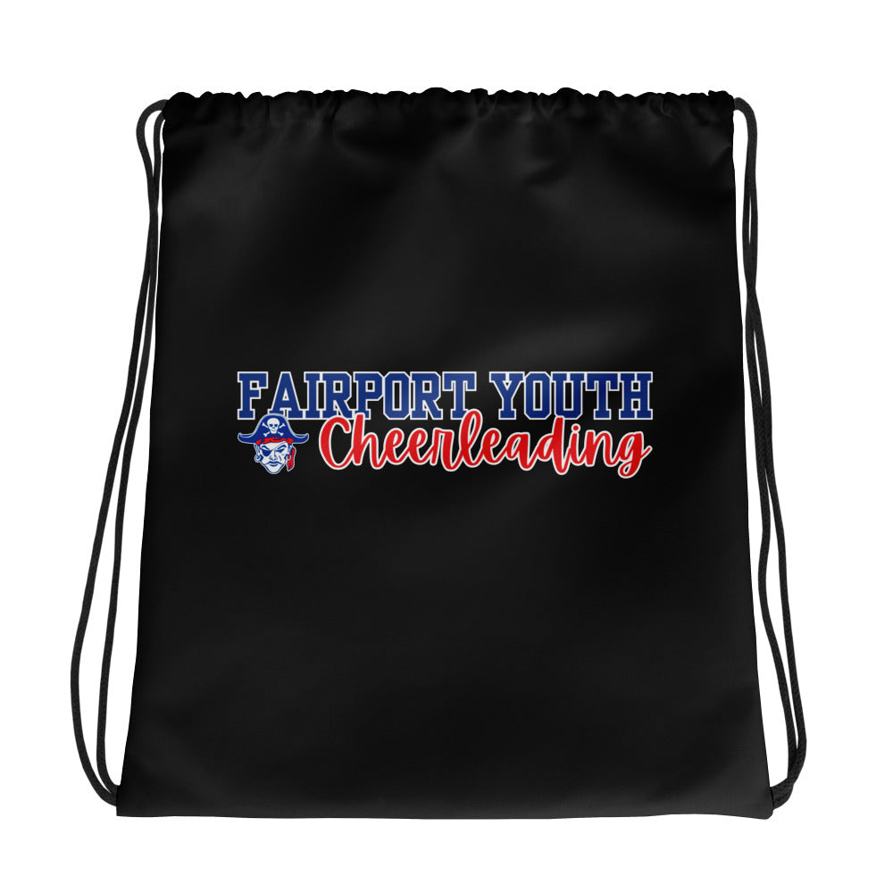 Fairport Youth Football and Cheer Drawstring Bag