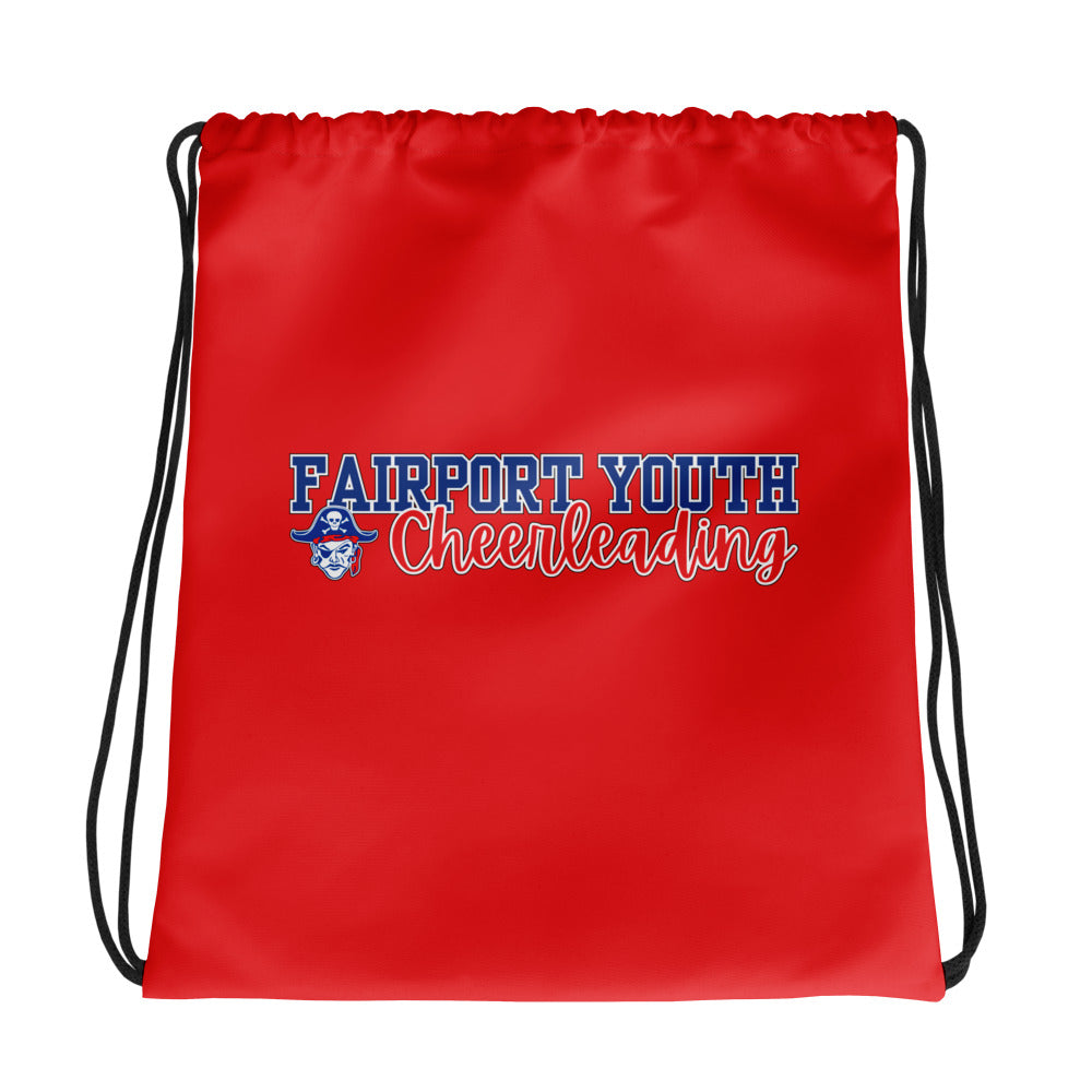 Fairport Youth Football and Cheer Drawstring Bag
