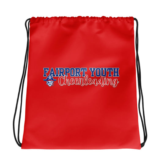Fairport Youth Football and Cheer Drawstring Bag