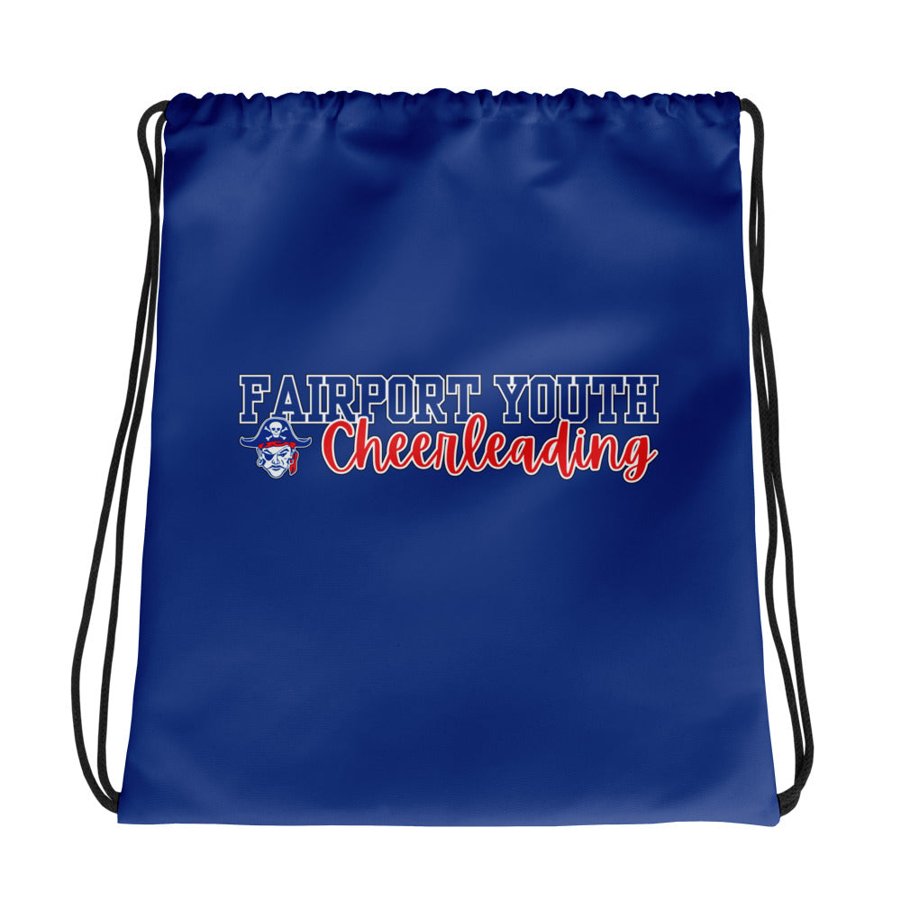 Fairport Youth Football and Cheer Drawstring Bag