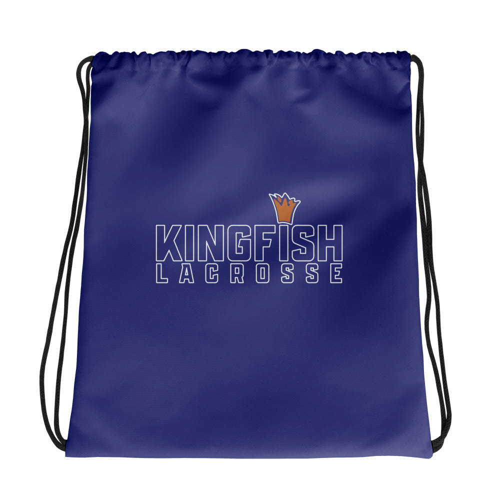 Kingfish Lacrosse Drawstring Bag