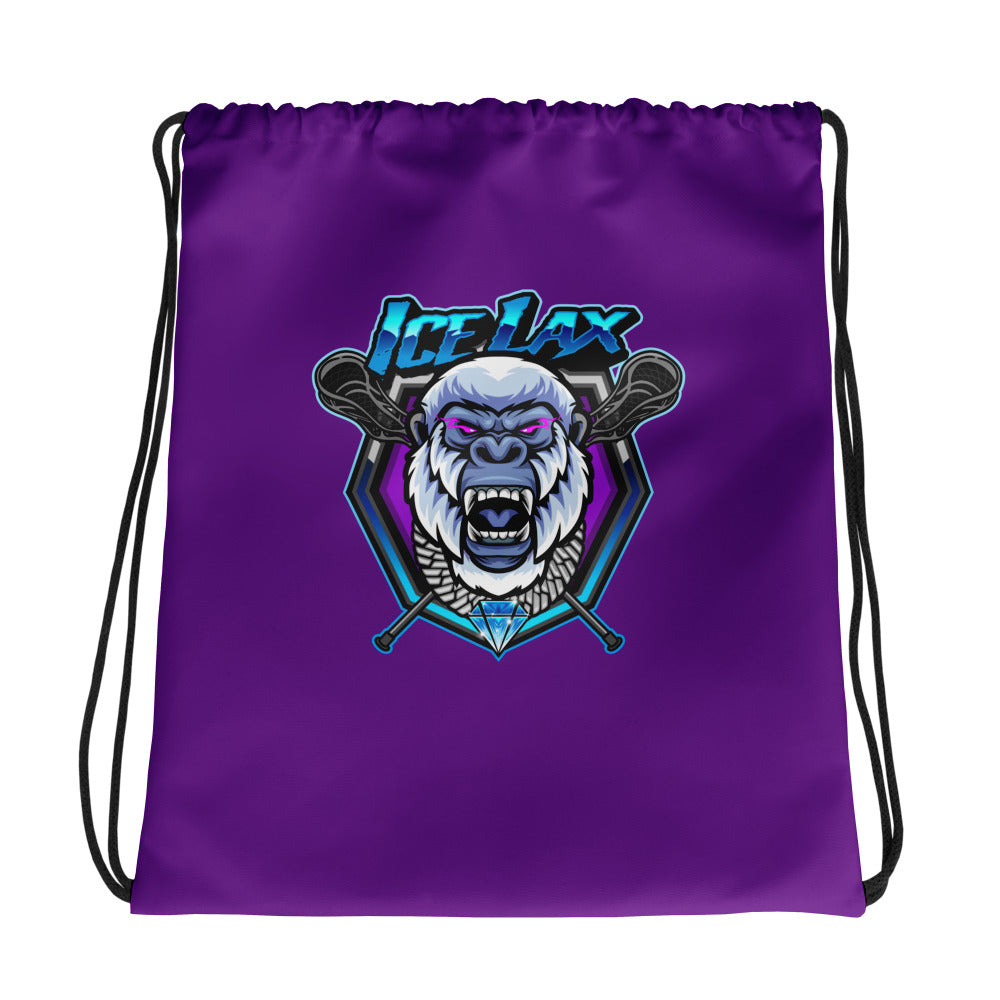 ICE LAX Drawstring Bag