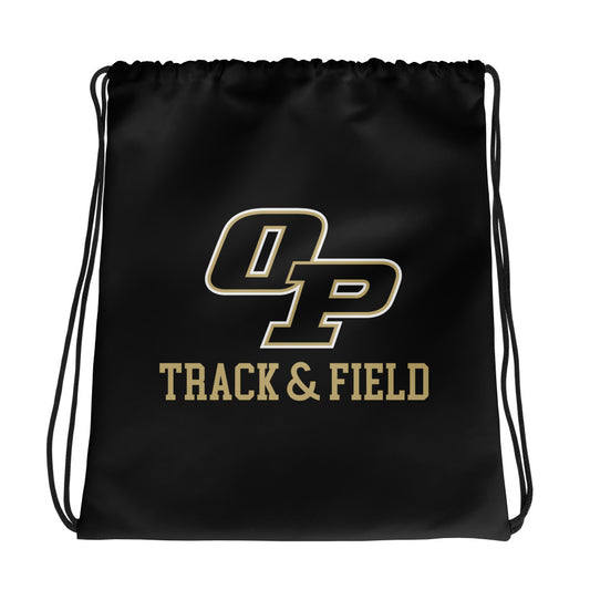 Oak Park Track and Cross Country Drawstring Bag