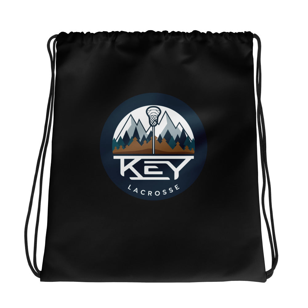 Key Lacrosse Drawstring bag