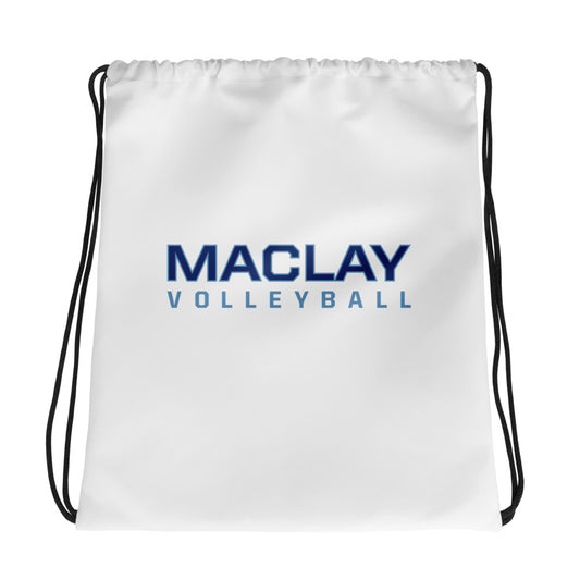 Maclay Volleyball Drawstring Bag