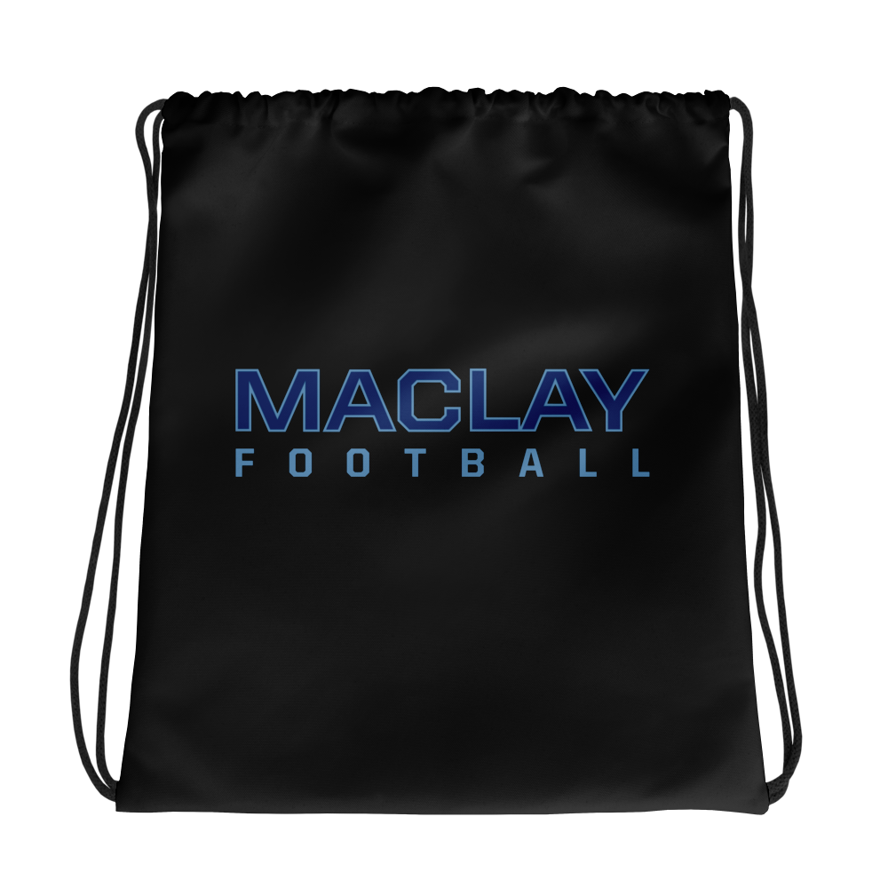 Maclay Footbal Drawstring Bag