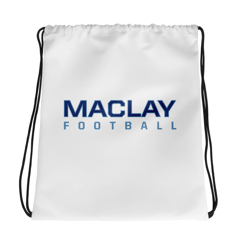 Maclay Footbal Drawstring Bag
