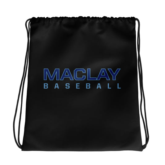 Maclay Baseball Drawstring Bag
