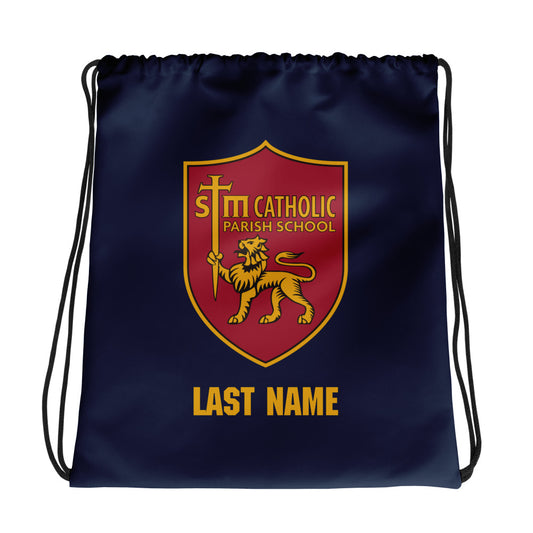 Personalizable - STM Catholic Drawstring Bag