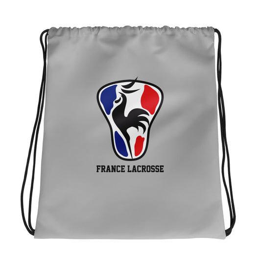 France Lacrosse Drawstring Bag