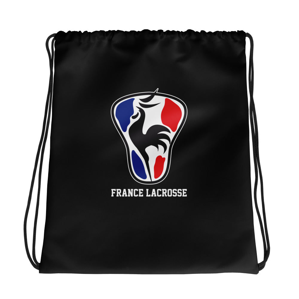 France Lacrosse Drawstring Bag