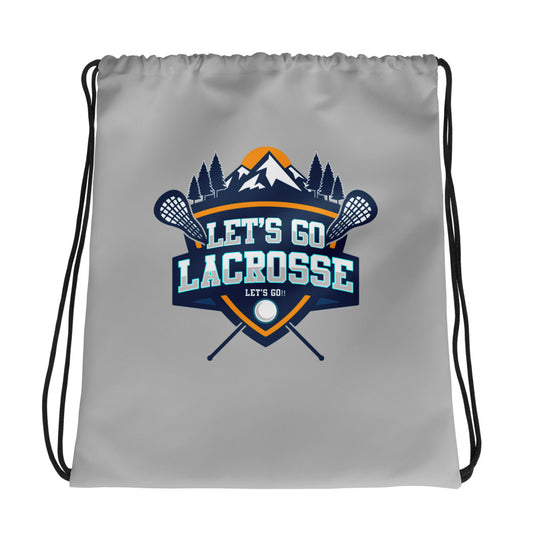 The Let's Go Lacrosse Drawstring Bag