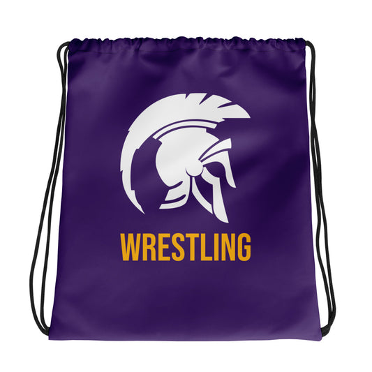 Whitehall Wrestling Drawstring Bag