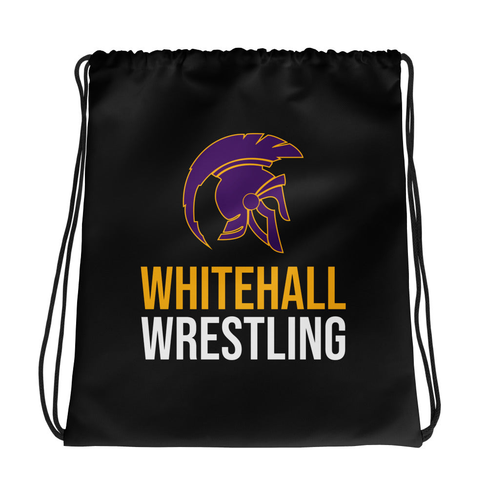Whitehall Wrestling Drawstring Bag