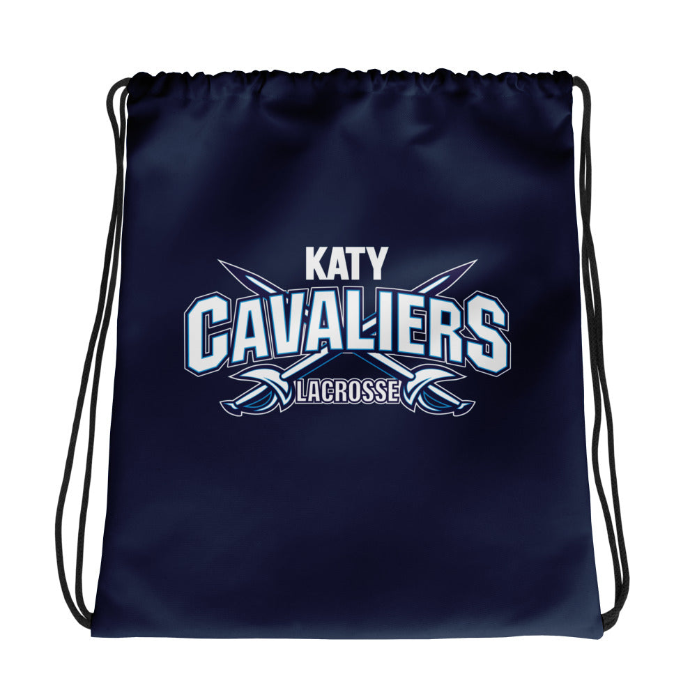 Katy Cavaliers Lacrosse Drawstring Bag