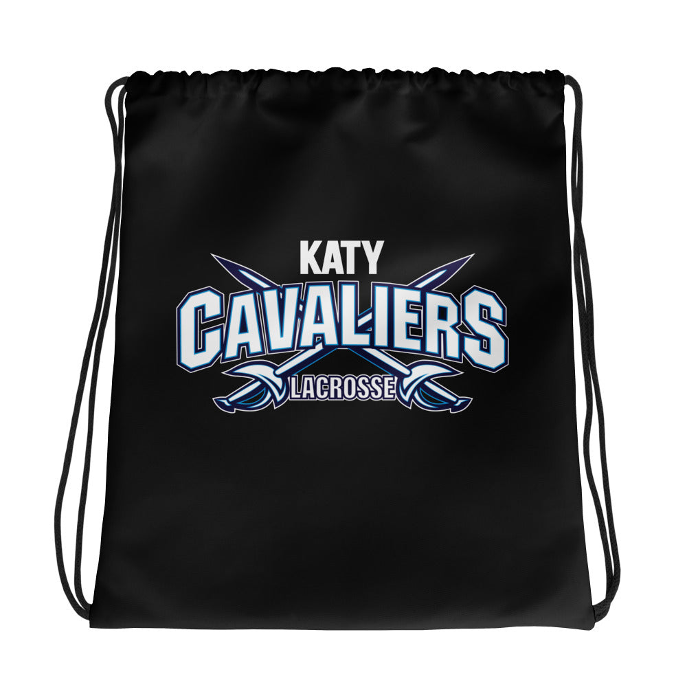 Katy Cavaliers Lacrosse Drawstring Bag
