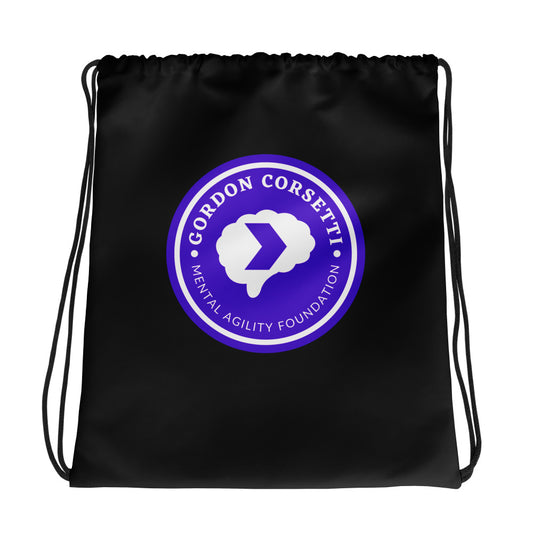 Mental Agility Drawstring Bag