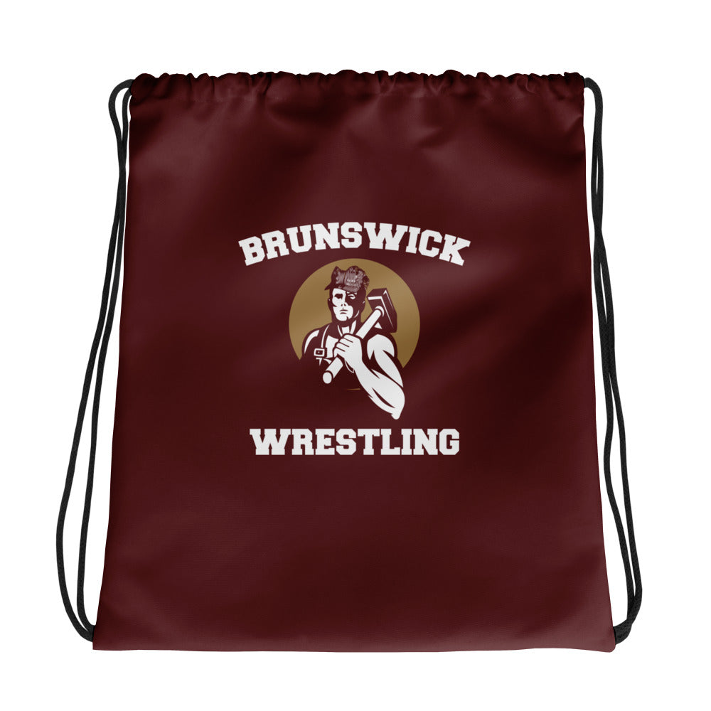 Brunswick Wrestling Drawstring Bag