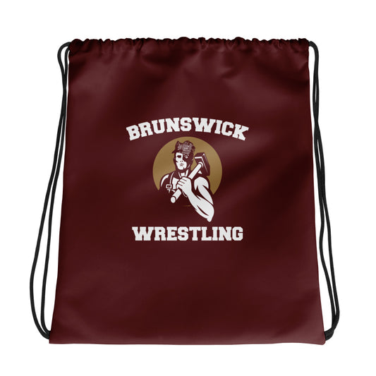 Brunswick Wrestling Drawstring Bag
