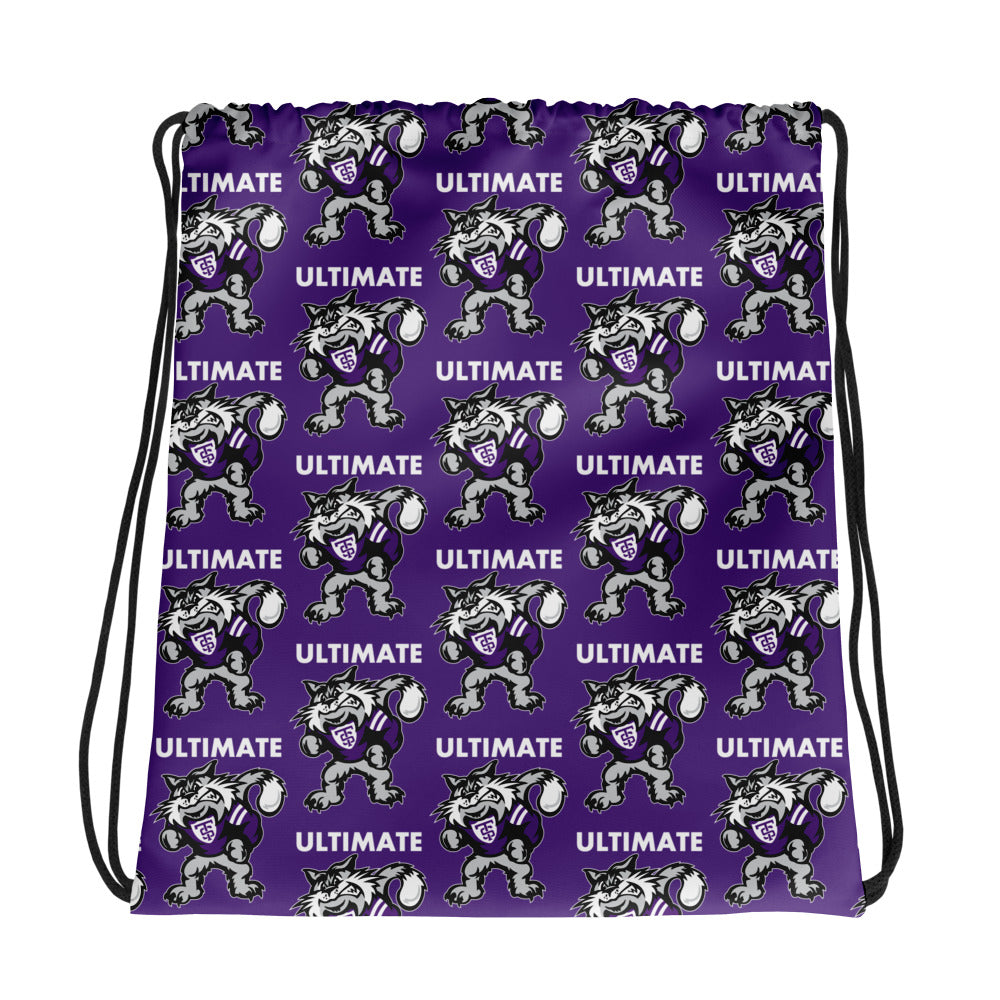 UST Ultimate Frisbee Drawstring Bag