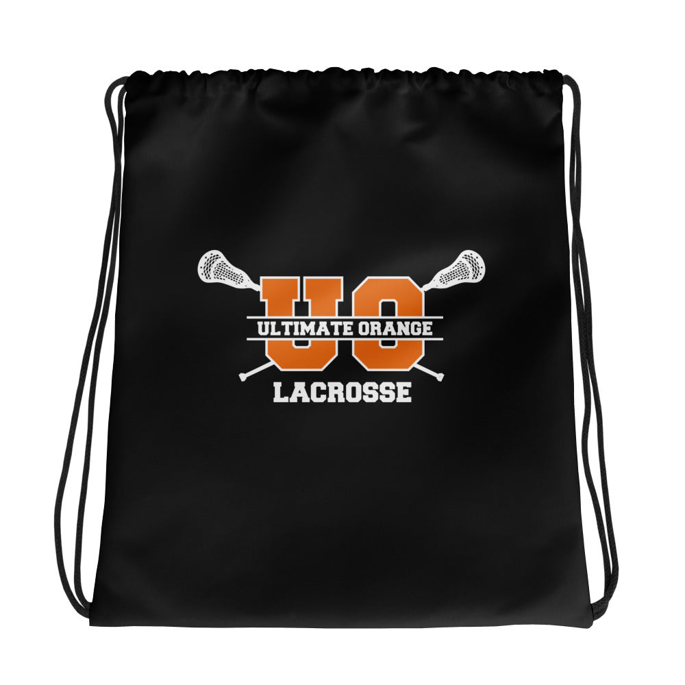 Ultimate Orange Drawstring Bag