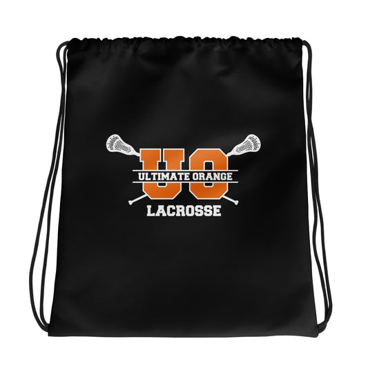 Ultimate Orange Drawstring Bag