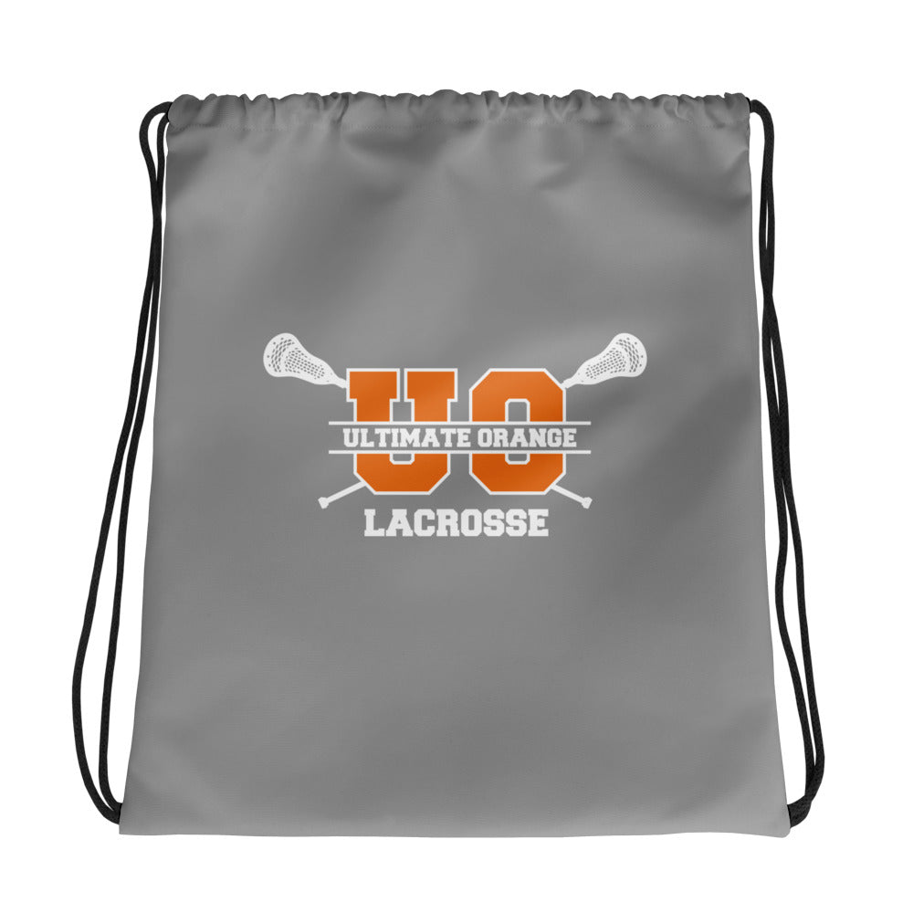 Ultimate Orange Drawstring Bag