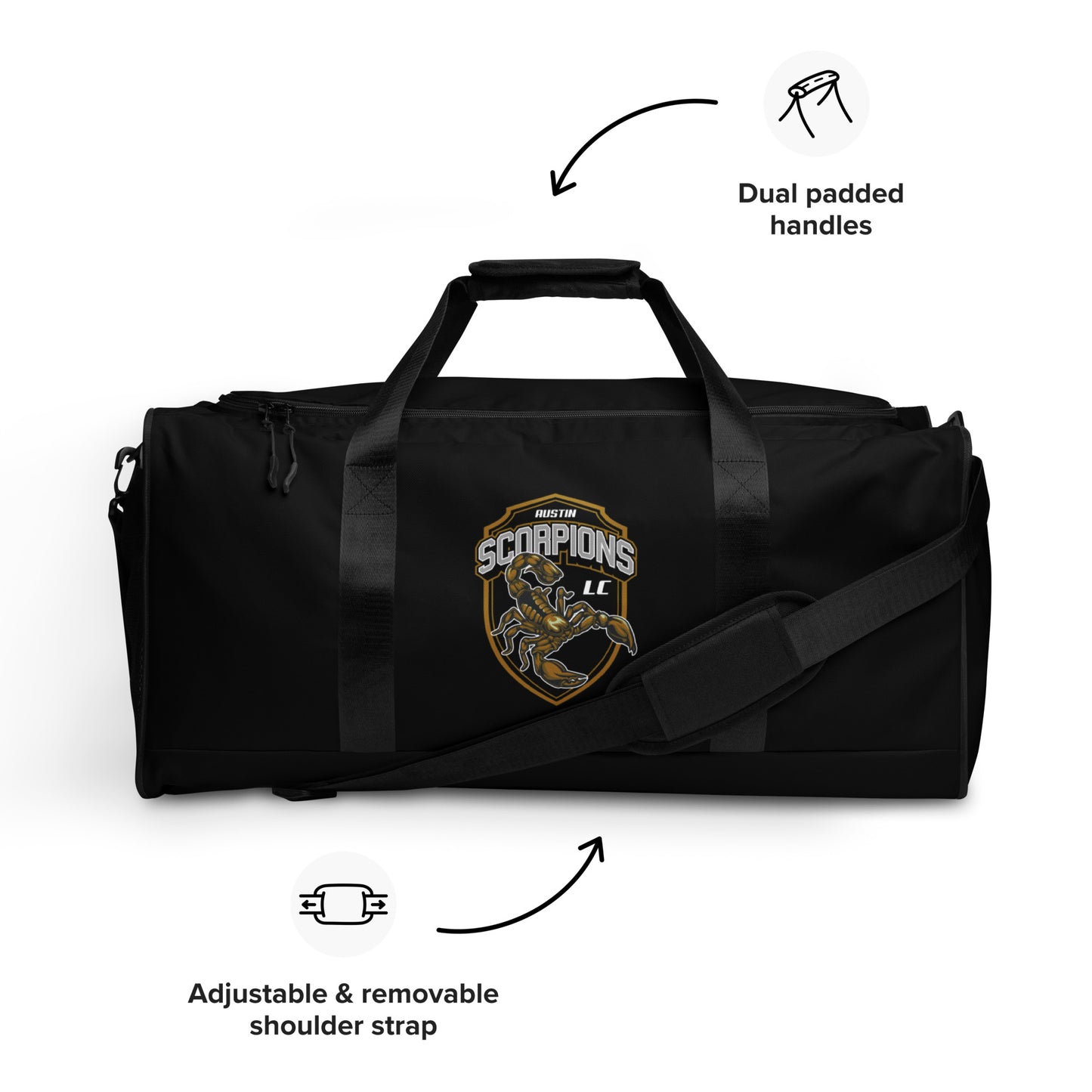 Austin Scorpions Duffle Bag