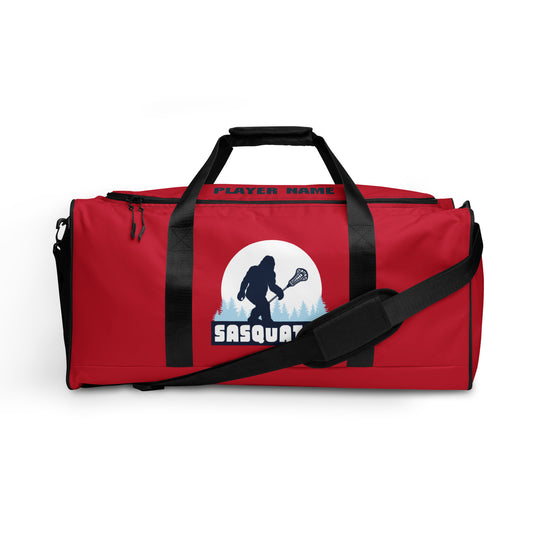 Sasquatch Lacrosse Duffle Bag - Personalized