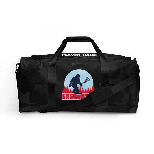 Sasquatch Lacrosse Duffle Bag - Personalized