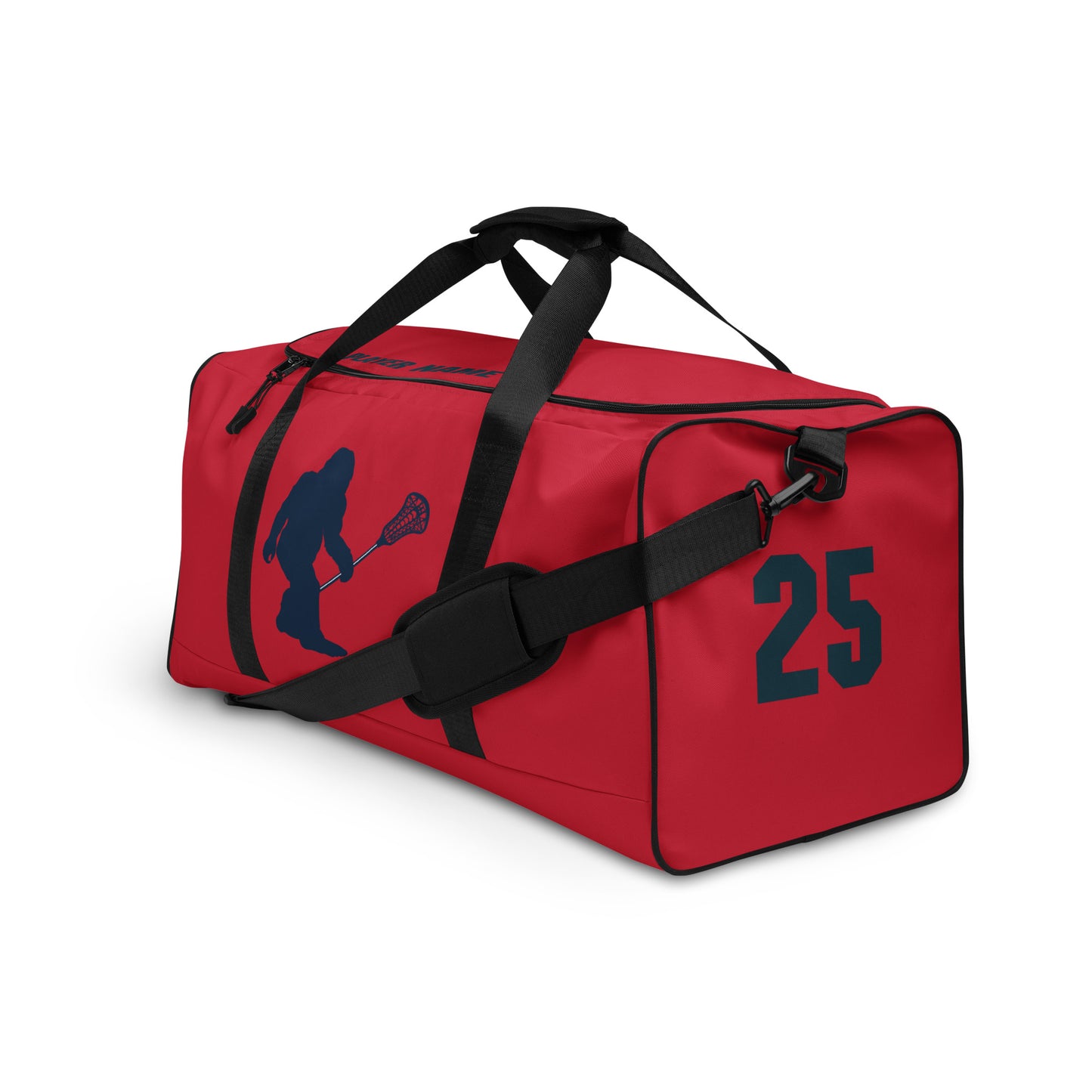 Sasquatch Lacrosse Duffle Bag - Personalized