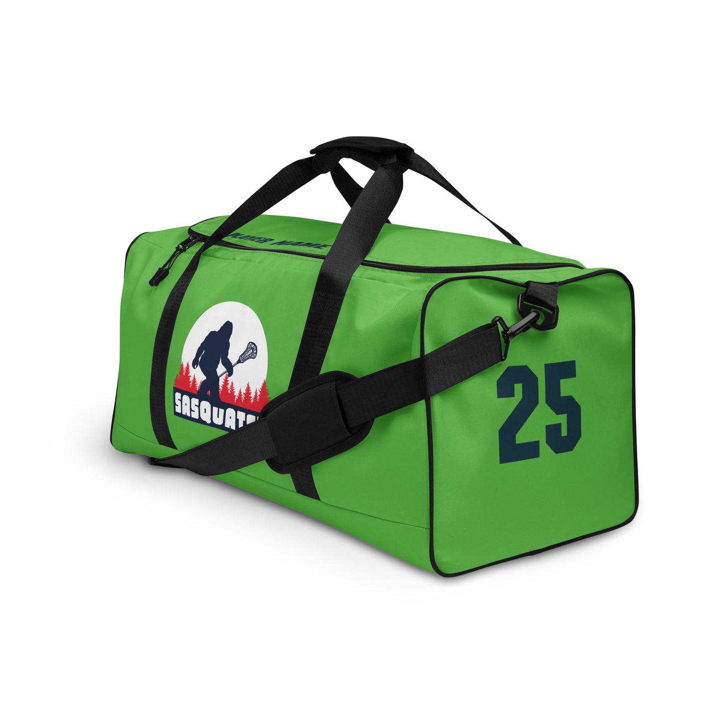 Sasquatch Lacrosse Duffle Bag - Personalized