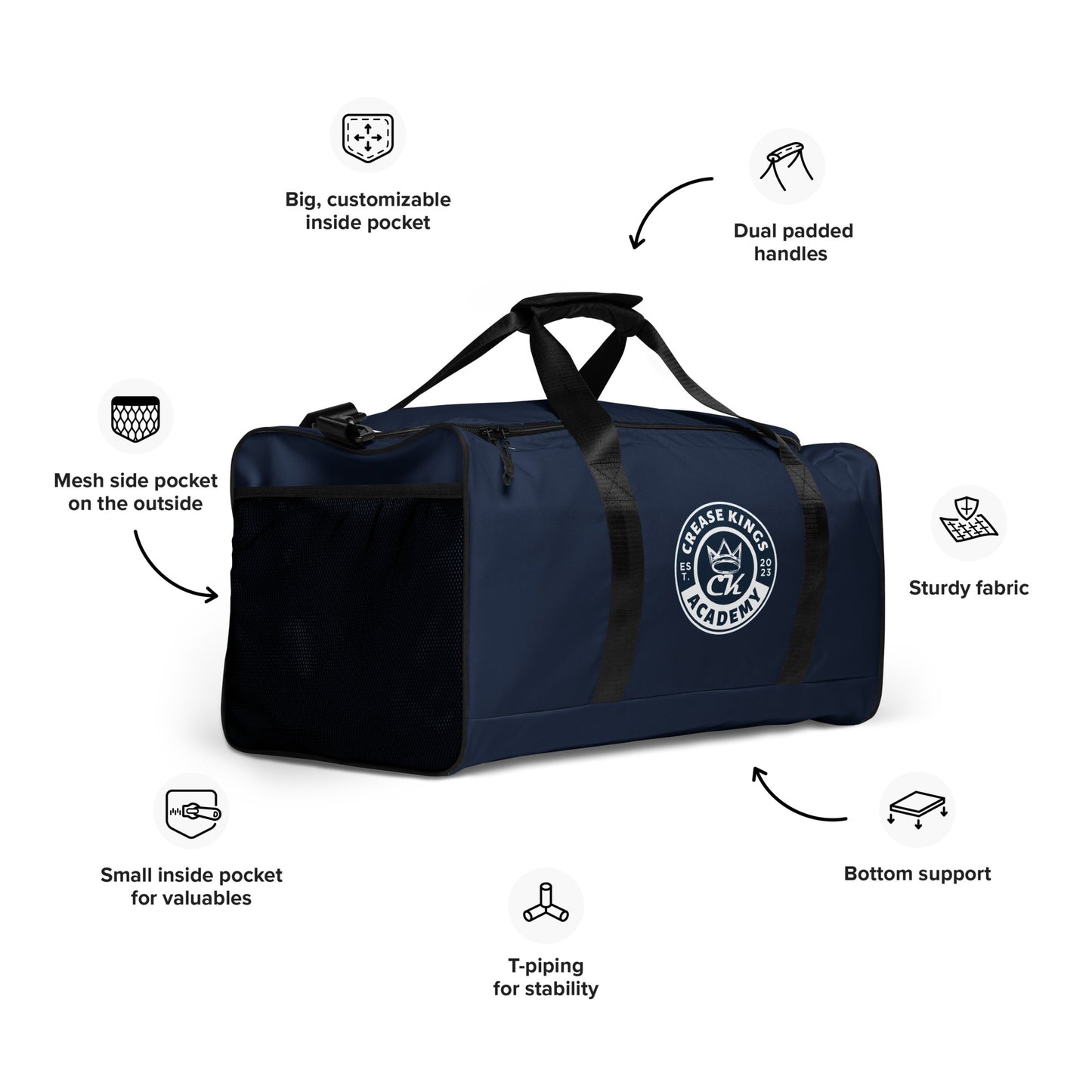 Crease Kings Duffle Bag