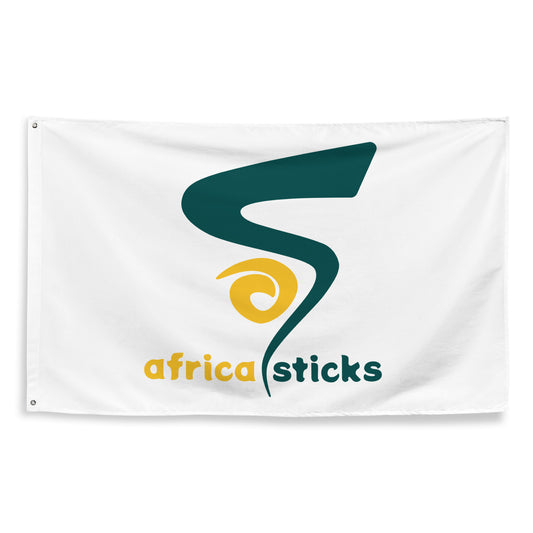 Africa Sticks Wall Flag