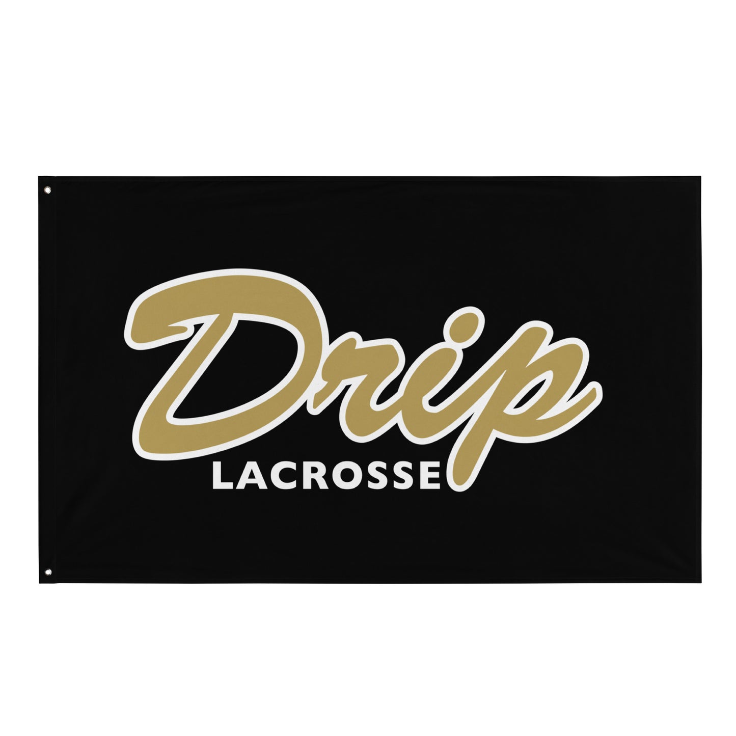 Drip Lacrosse Wall Flag