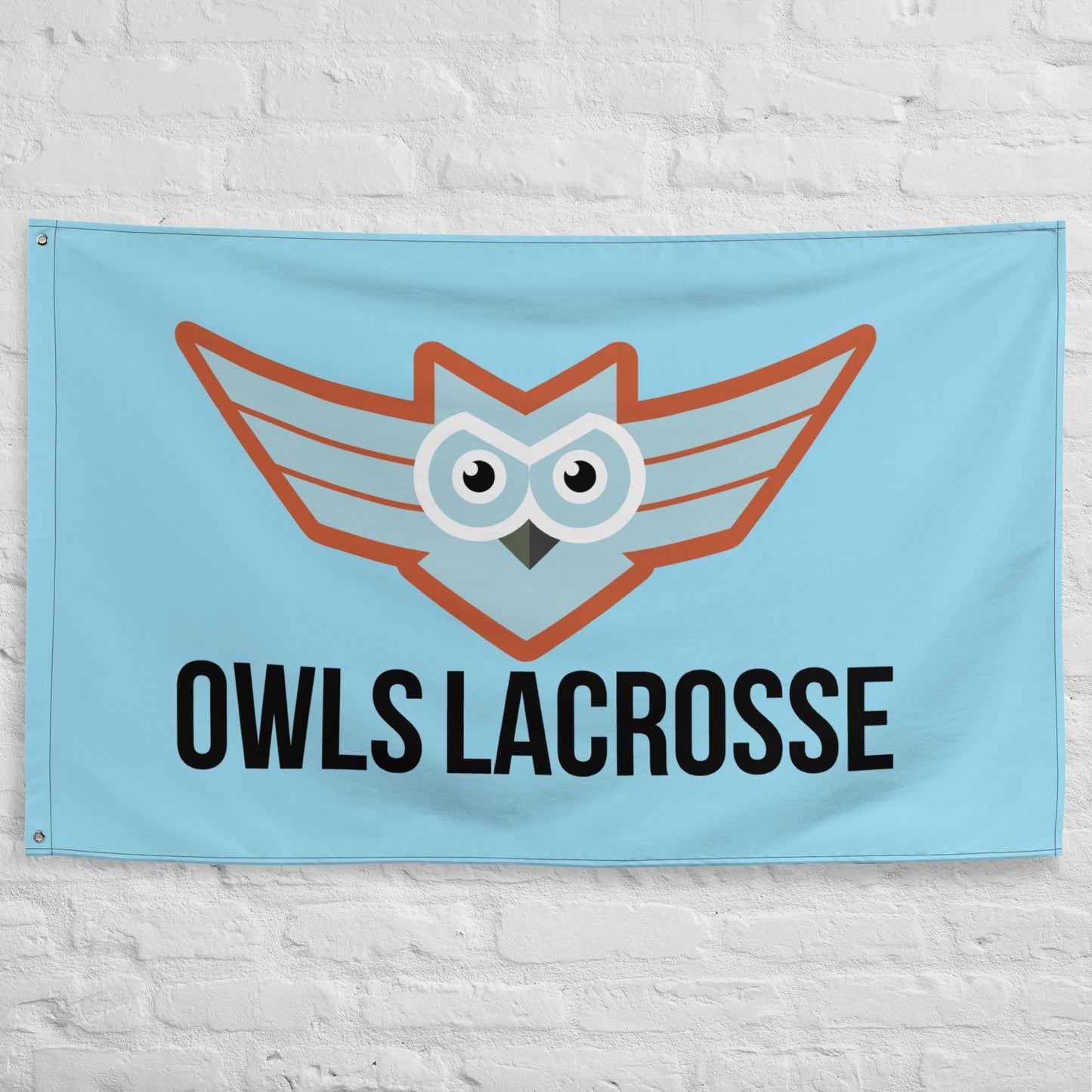 OWLS Lacrosse Wall Flag (1-sided)