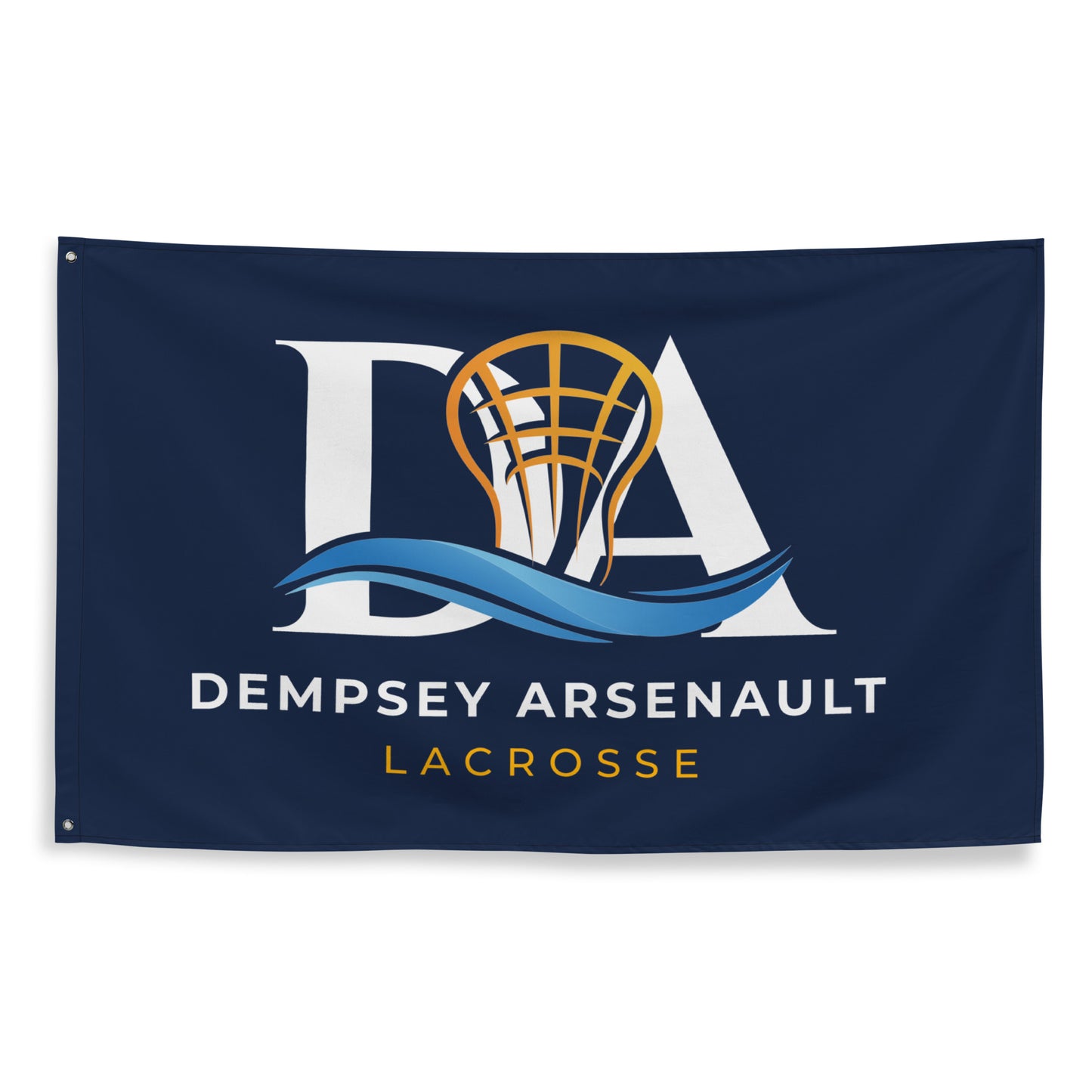 Dempsey Arsenault Lacrosse Wall Flag
