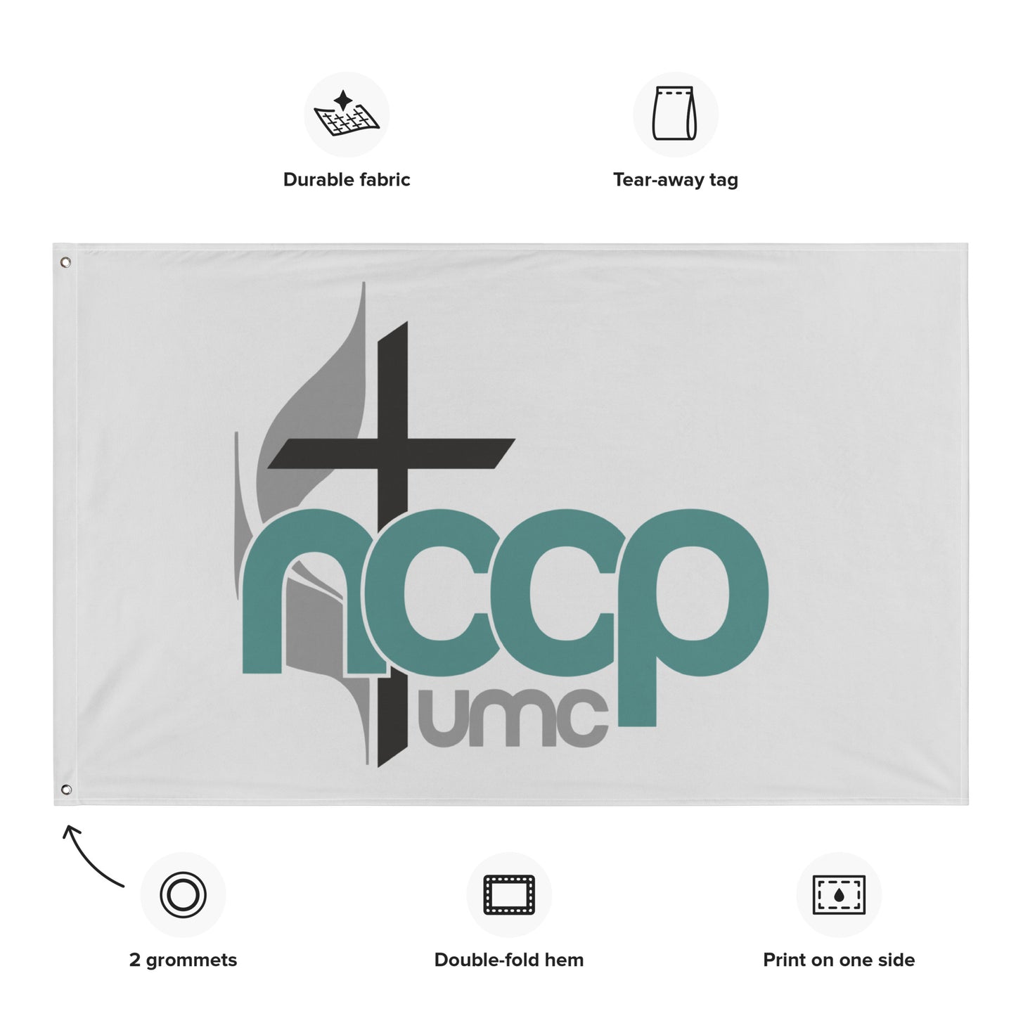 NCCP Wall Flag (1-Sided)