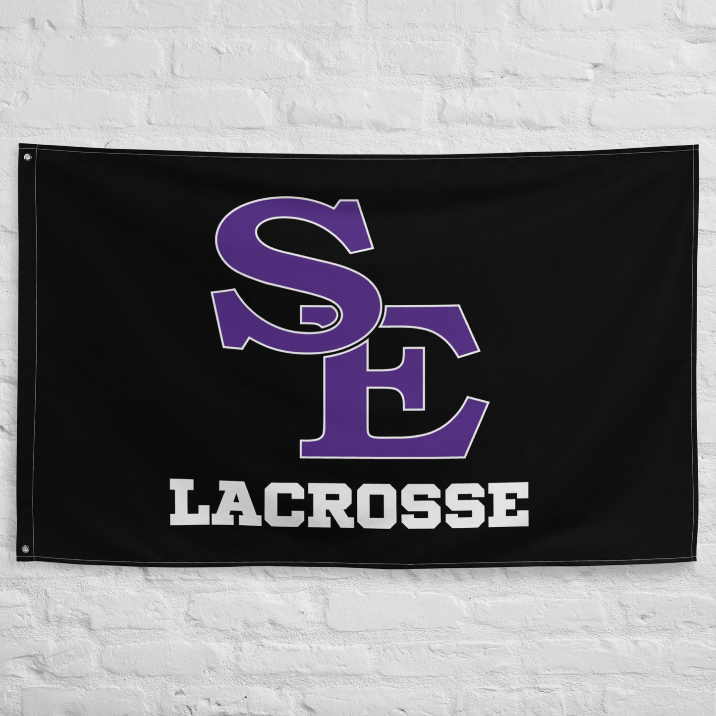 SE Lacrosse Wall Flag (1-Sided)